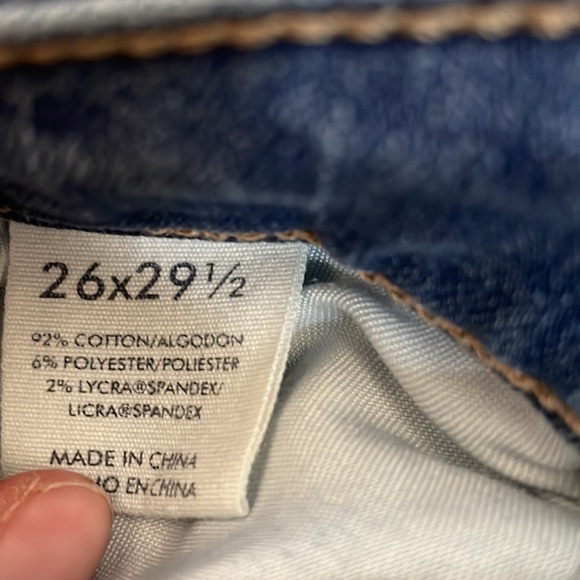 BKE Stella slim fit lowrise straight leg 26 - Picture 3 of 5